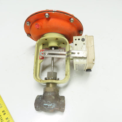 H. D. Baumann 32-24 102 1/2" Bronze Pneumatic Diaphragm Control Valve 20-25PSI