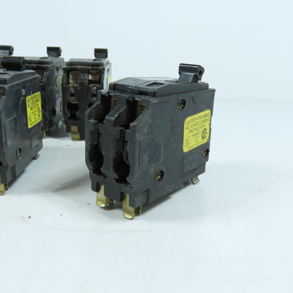 Square D Type QO 60A 2-Pole Plug-On Circuit Breakers 240VAC Lot Of 12