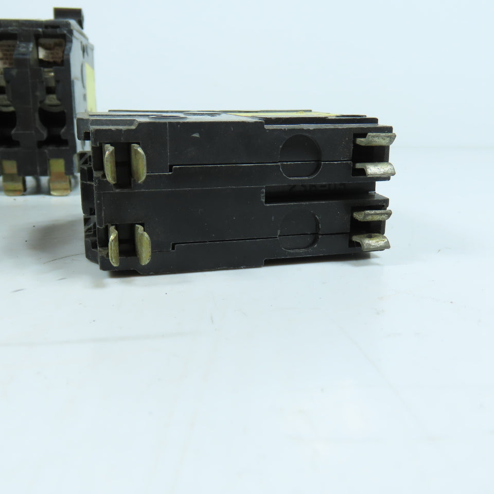 Square D Type QO 60A 2-Pole Plug-On Circuit Breakers 240VAC Lot Of 12
