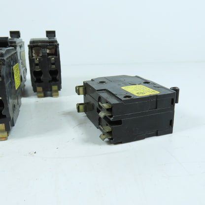 Square D Type QO 60A 2-Pole Plug-On Circuit Breakers 240VAC Lot Of 12