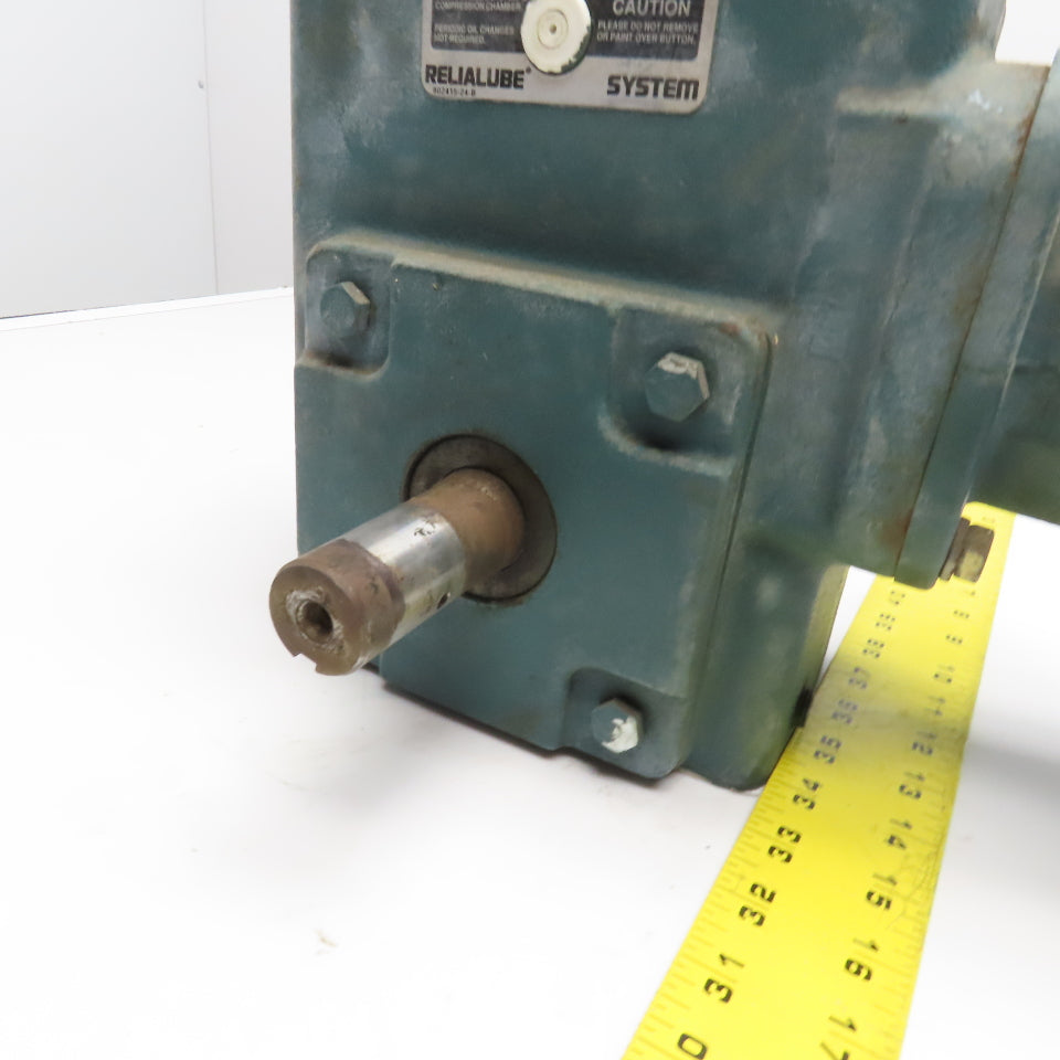 Dodge A2620040N000K1 40:1 Ratio Right Angle Gear Reducer 44RPM Left Hand Output