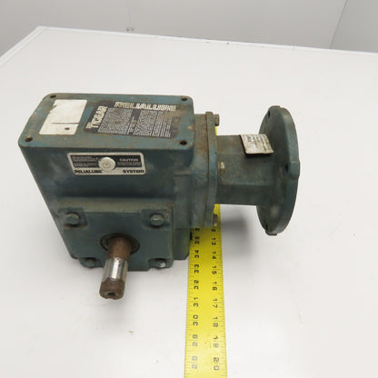Dodge A2620040N000K1 40:1 Ratio Right Angle Gear Reducer 44RPM Left Hand Output