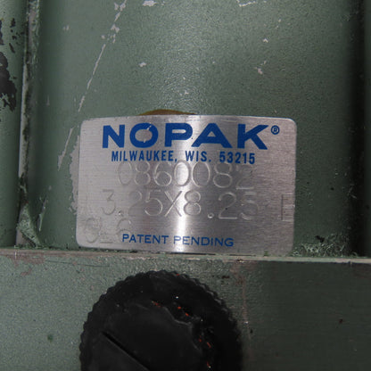 Nopak 0860082 3.25X8.25 E 3.25" Bore 8.25" Stroke Tie-Rod Pneumatic Air Cylinder