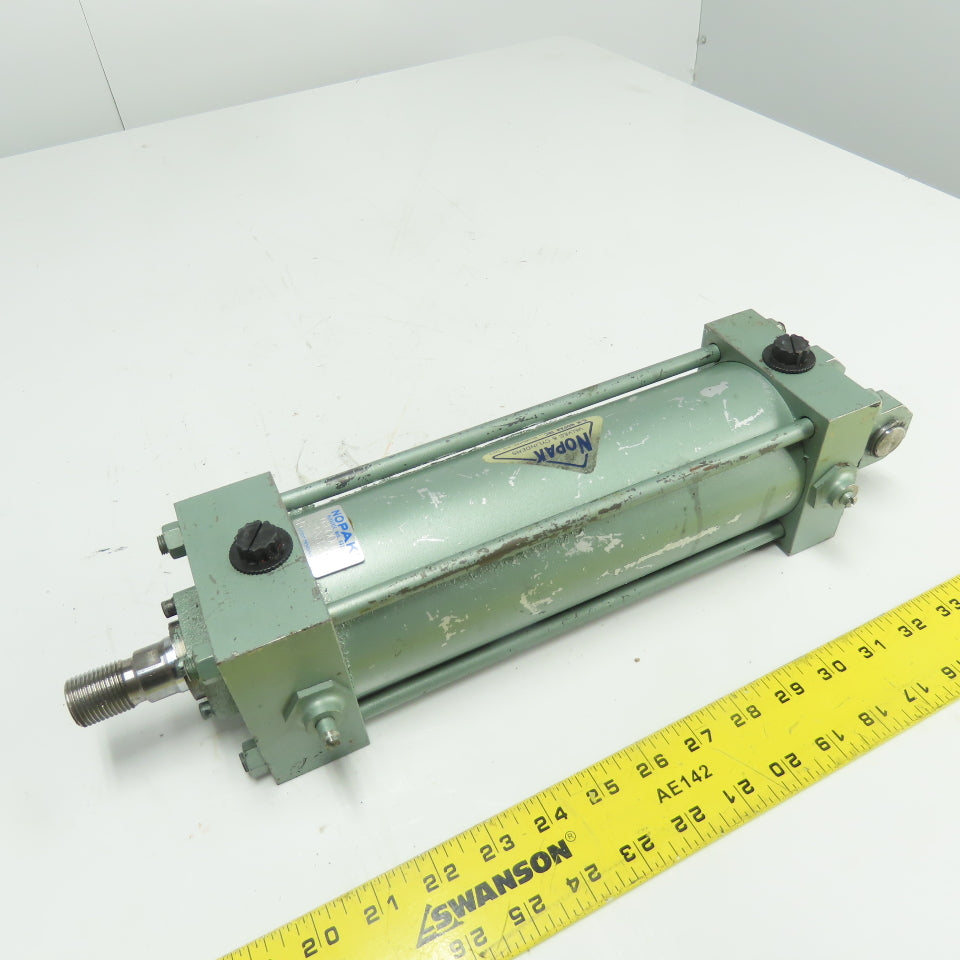 Nopak 0860082 3.25X8.25 E 3.25" Bore 8.25" Stroke Tie-Rod Pneumatic Air Cylinder