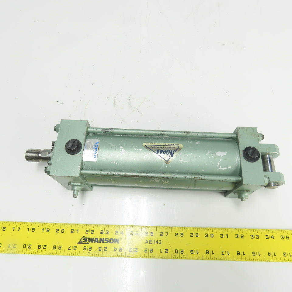Nopak 0860082 3.25X8.25 E 3.25" Bore 8.25" Stroke Tie-Rod Pneumatic Air Cylinder