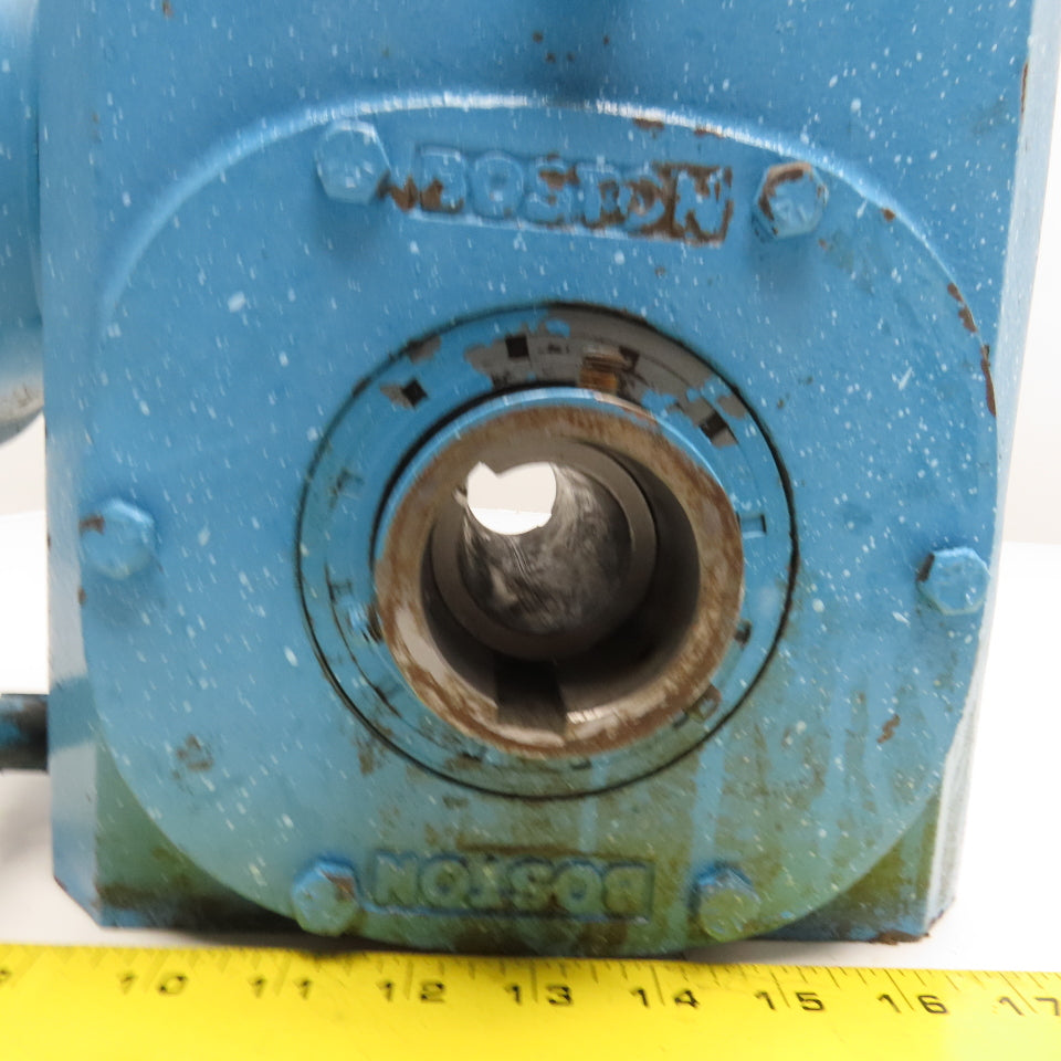 Boston SF732-60T-B7-G 60:1 Ratio Gear Reducer 29RPM 1-15/16" Thru Shaft Output