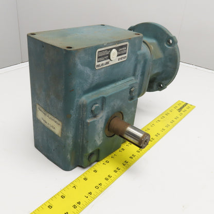 Dodge A262B040N000K1 40:1 Ratio Inline Gear Reducer 233RPM Output 1003In/Lbs.
