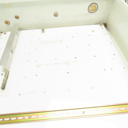 Hoffman A303008LP 30" x 30" x 8" Type 12,13 Electrical Enclosure W/ Back Plate
