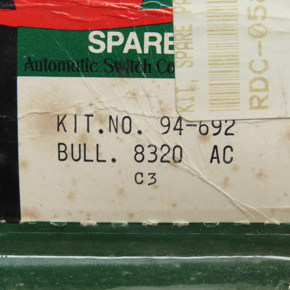 ASCO ASCO 94-692 RedHat Bull. 8320 Repair Kit NOS