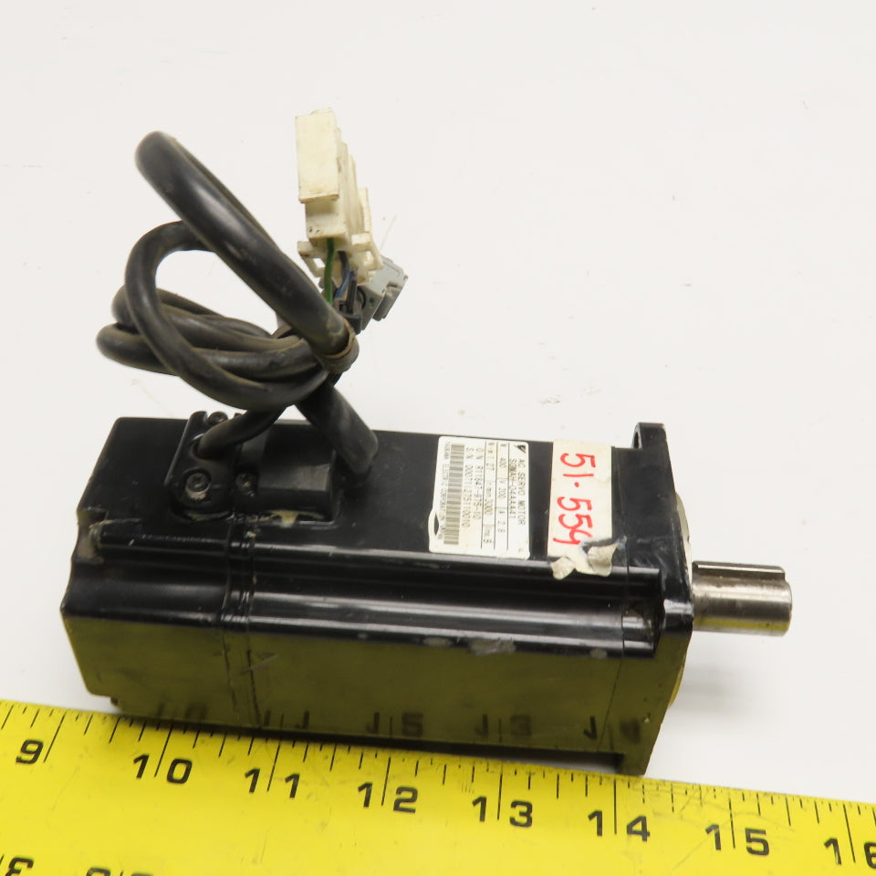 Yaskawa SGMAH-04AAA41 400W 200V 3000RPM AC Servo Motor