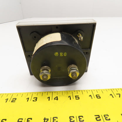 Yew 251320SJSJ7JCP 0-600V DC Analog Panel Ammeter