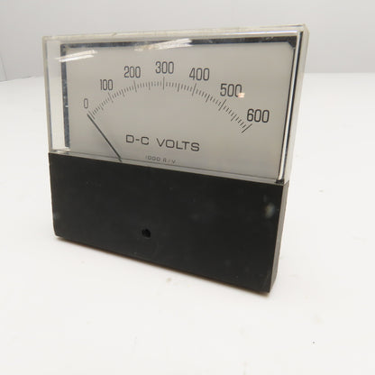 Yew 251320SJSJ7JCP 0-600V DC Analog Panel Ammeter
