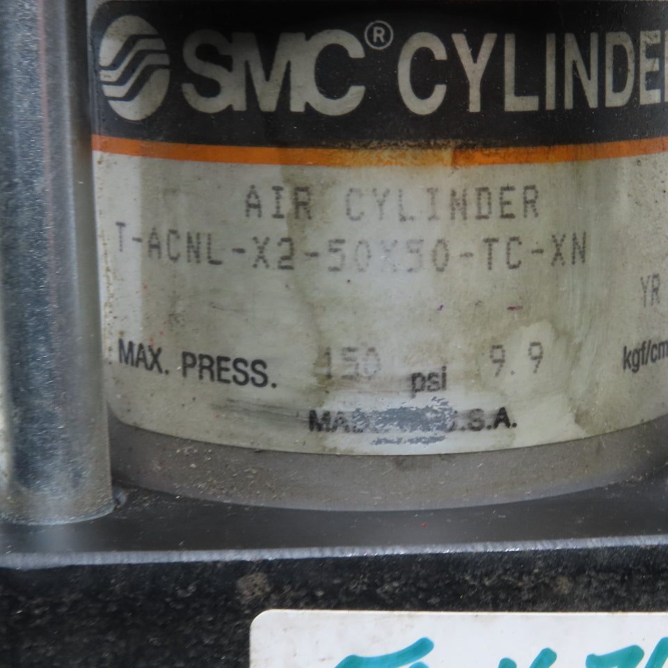 SMC T-ACNL-X2-50x50-TC-XN 50mm Bore 50mm Stroke Double Acting Air Cylinder