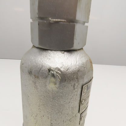 Dresser 1997C-1-LS 1-1/2" NPT 500PSI Set Safety Relief Valve Missing Cert Tag