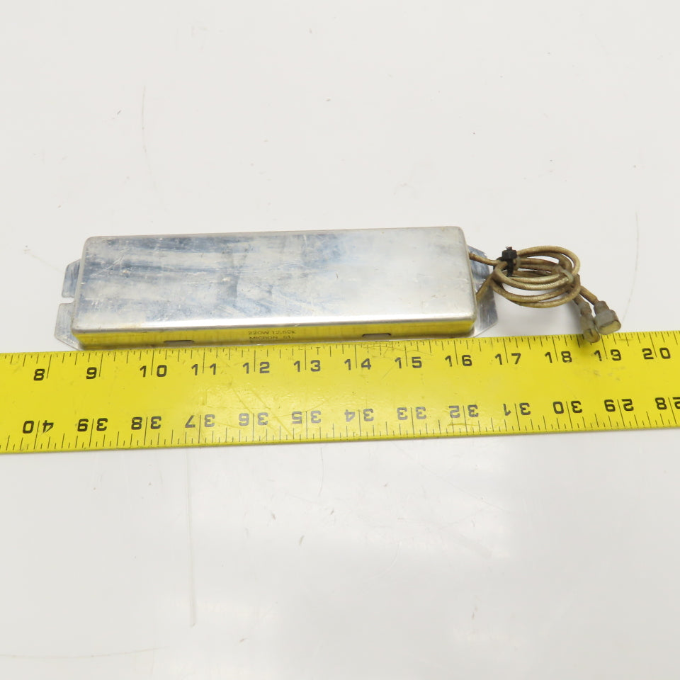Micron 220W 12.5 Ohm k Braking Plate Resistor