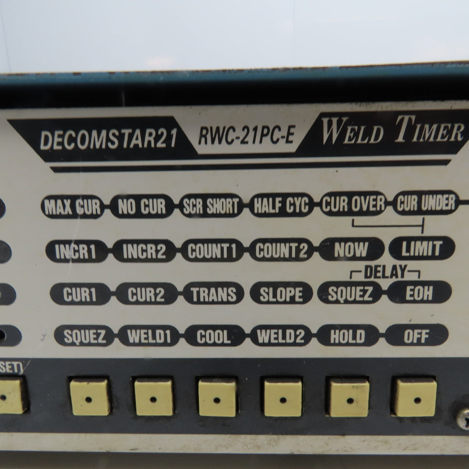 Dengensha RWC-21PC-E Decomstar21 Weld Timer Control Console