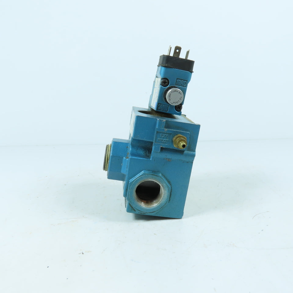 MAC 56C-37-874JC Solenoid Air Valve 24VDC 150 PSI 3-Way
