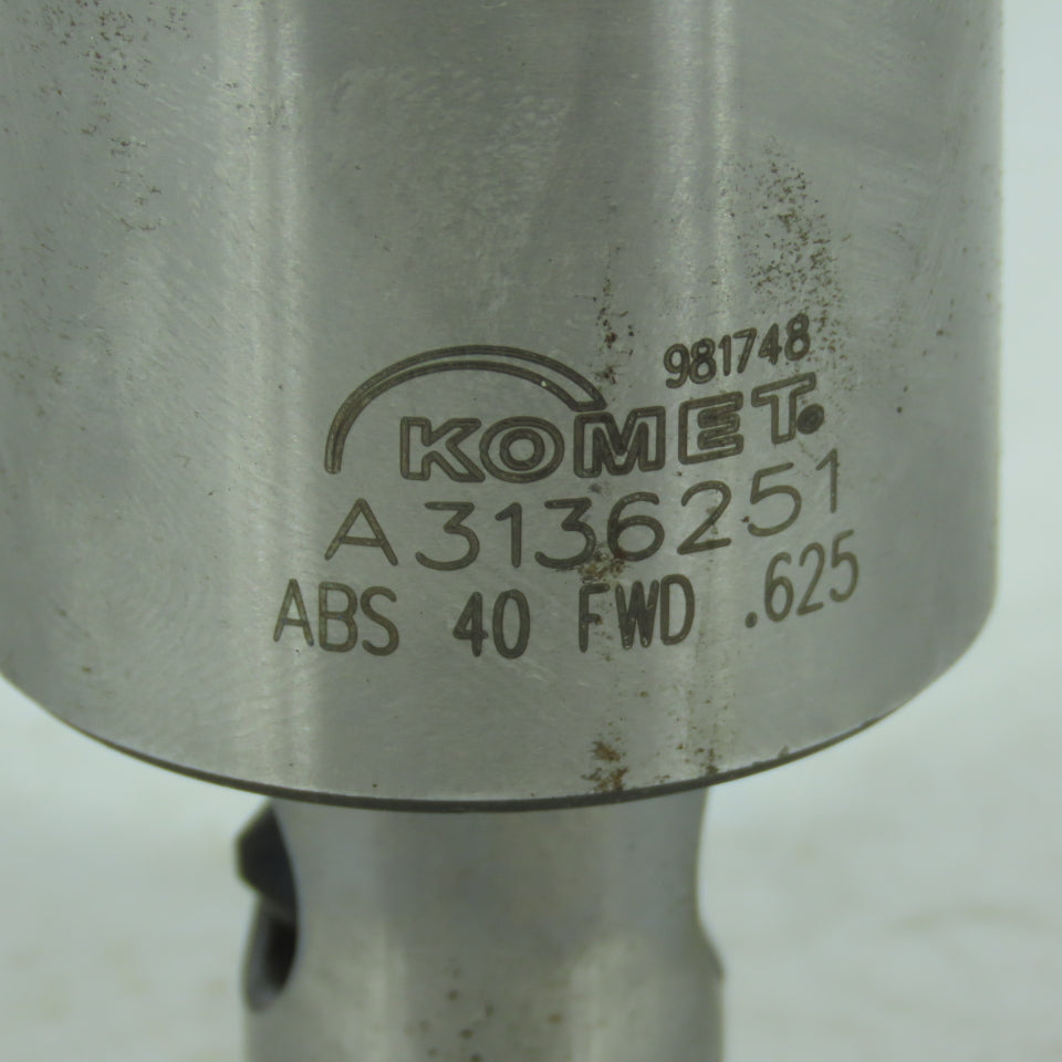 Komet A3136251 ABS 40 Tool Holder .625" Bore