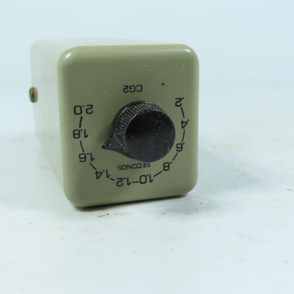 Eagle Signal CG2A6 Plug-In Time Delay Relay 0.2-2.0 Seconds