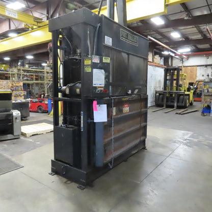 Fox 72 Vertical Hydraulic Cardboard Compactor Baler 72" x 30 x 20" 10HP 480V 3PH