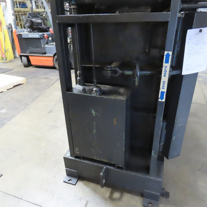 Fox 72 Vertical Hydraulic Cardboard Compactor Baler 72" x 30 x 20" 10HP 480V 3PH