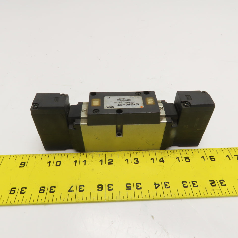 SMC NVFS3200-5FZ 2 Way Double Solenoid Detent Valve 21-26VDC Coil