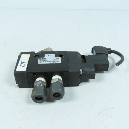 Parker B5W1BB553C Pneumatic Solenoid Valve 1/4" NPT 120VAC