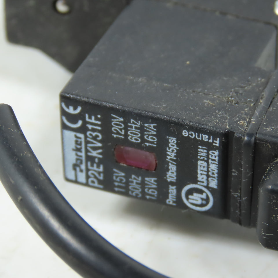Parker B5W1BB553C Pneumatic Solenoid Valve 1/4" NPT 120VAC