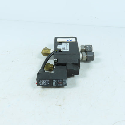 Parker P2E-KV31F B5V1KB553C B5 Series Pneumatic Solenoid Valve 120V AC 150 PSI
