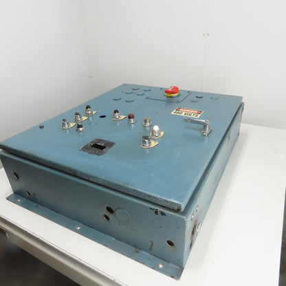 Control Panel Electrical Enclosure 36" x 30" x 8" w/ Backplate
