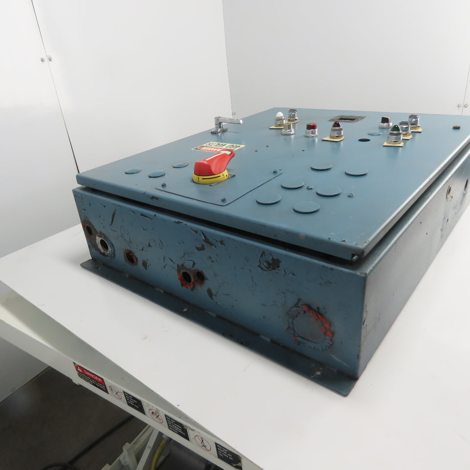 Control Panel Electrical Enclosure 36" x 30" x 8" w/ Backplate