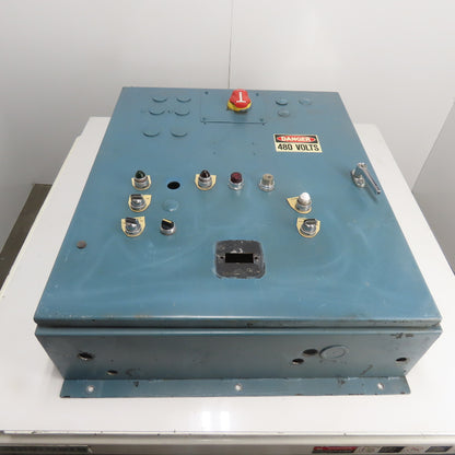 Control Panel Electrical Enclosure 36" x 30" x 8" w/ Backplate