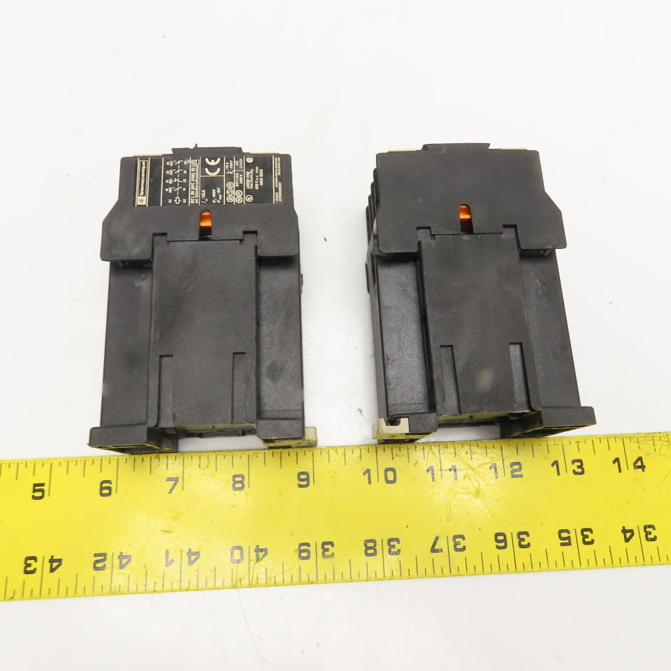 Telemecanique CA3 DN31 600V Contactor Relay 24VDC Coil Lot Of 2