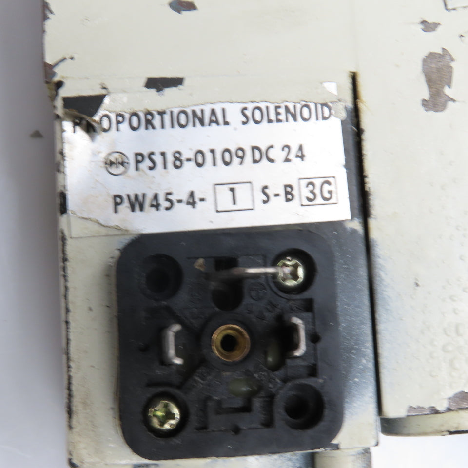 Uchida Rexroth DRE10-A0/200YMG 24NZ4-986-0 Single Solenoid Hydraulic Valve 24VDC