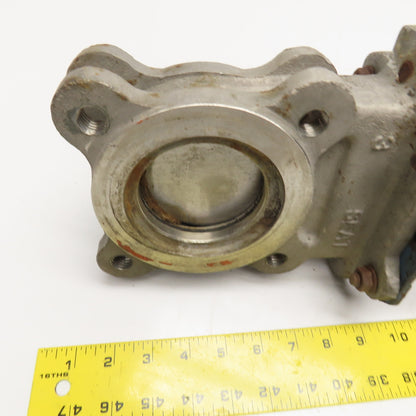 DeZurik 9262766 Fig KBD 3" Stainless Steel Knife Gate Valve Pneumatic Actuator