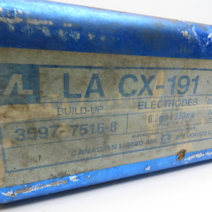 Air Liquide LA CX-191 6mm x 350mm Wire Welding Electrodes 22Lbs Sealed Old Stock