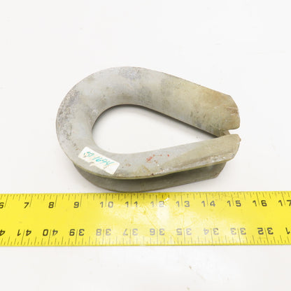 1-1/4" Galvanized Wire Rope Thimble