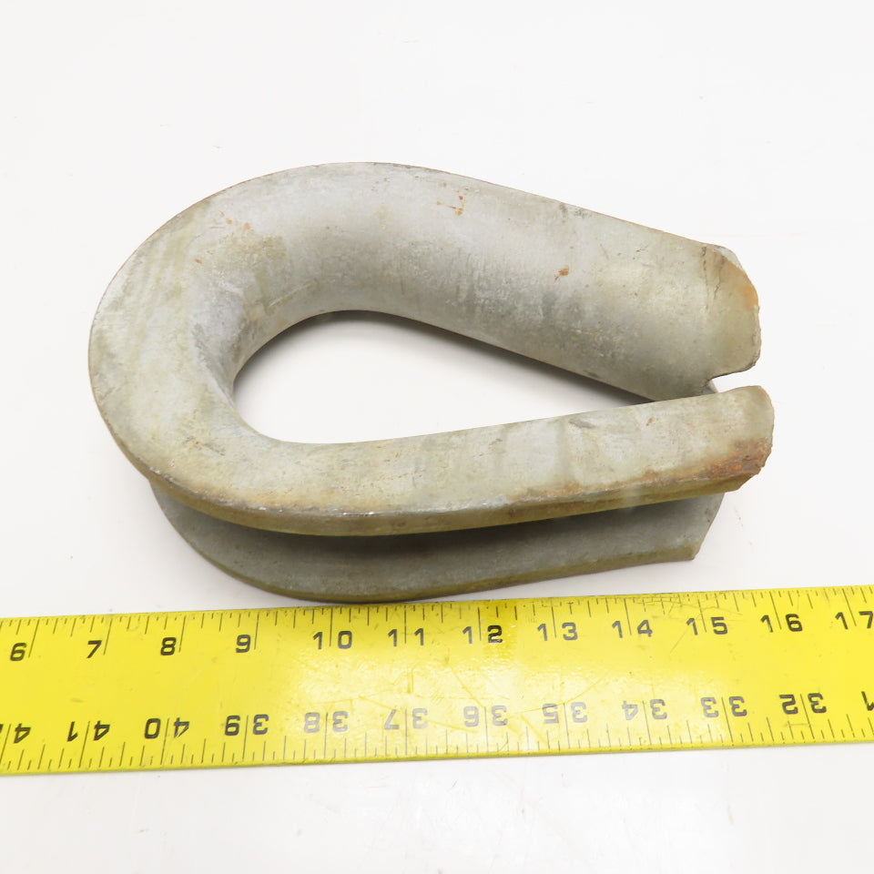 1-1/2" Galvanized Wire Rope Thimble