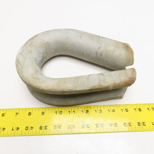 1-1/2" Galvanized Wire Rope Thimble