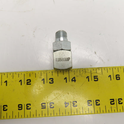 Lubriquip 501-256-000 1/4" NPT Male x Female Swivel Lubrication Straight Fitting