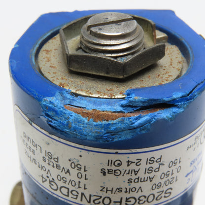GC Valves S203GF02N5DG4 1/2" NPT 3 Way Normally Closed Solenoid Valve 120V Coil