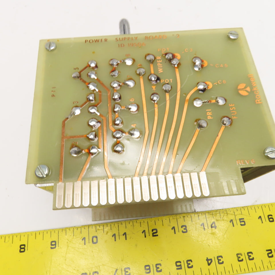 Rockwell 1D-19507 1D-19506 Adjustable DC Power Supply