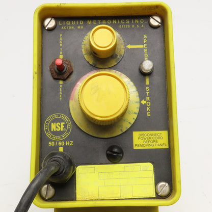 Liquid Metronics A101-95T 115V Adjustable Metering Dosing Pump 14.4GPD Max