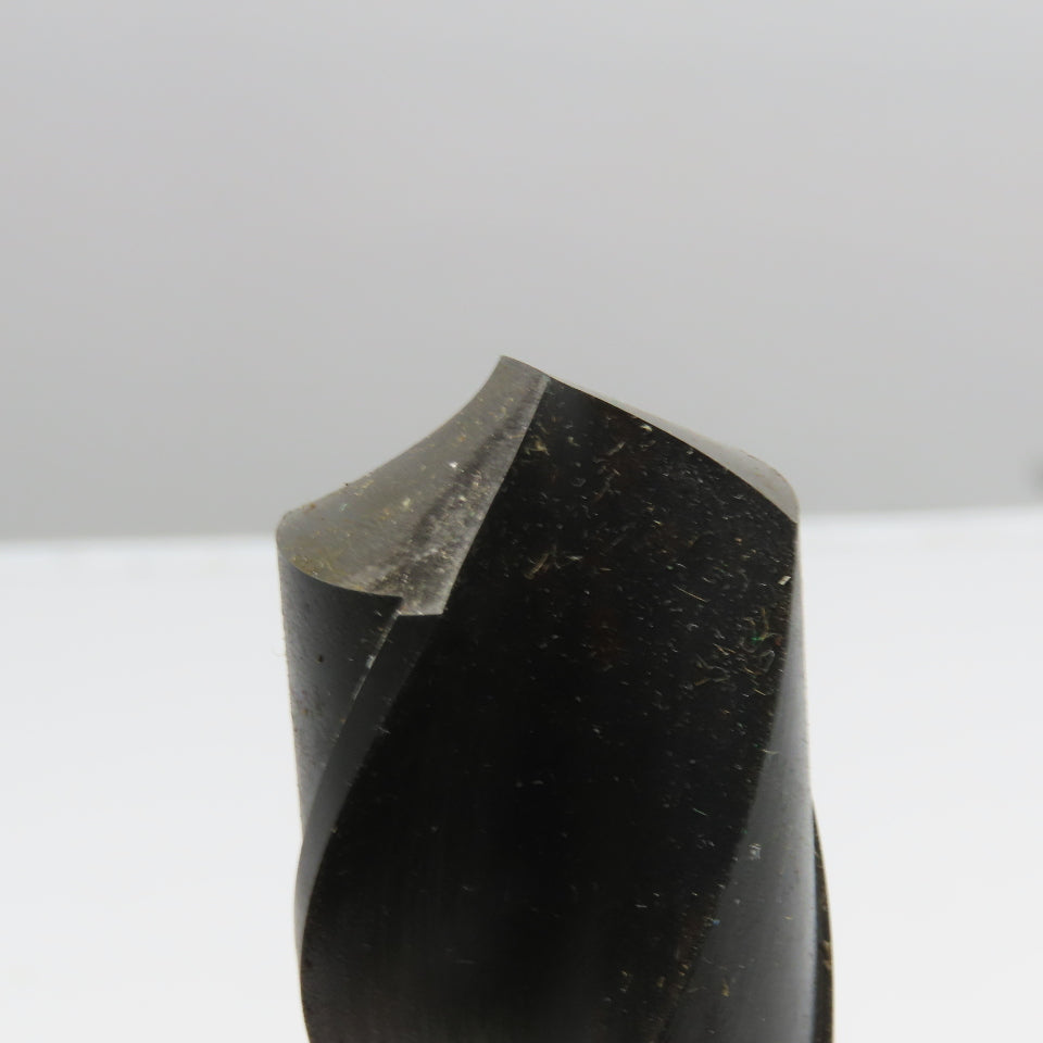 PTD 27.50mm Dia. 2 Flute Twist Drill MT4 Tapered Shank 12-3/4" OAL