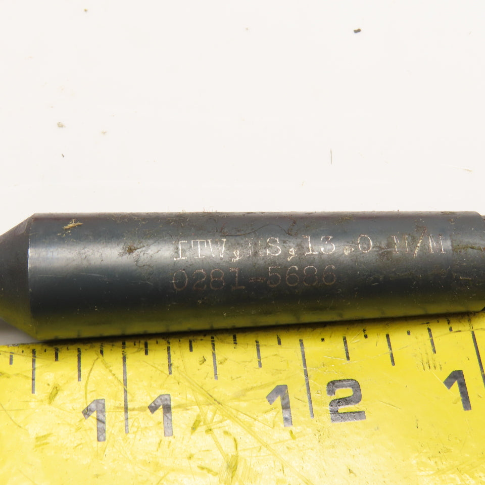 Eclipse 13mm Dia. 2 Flute Twist Drill Morse Taper 2 Shank MT2