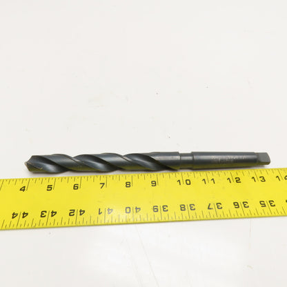 Eclipse 19mm Dia. 2 Flute Twist Drill Morse Taper 2 Shank MT2 10"OAL
