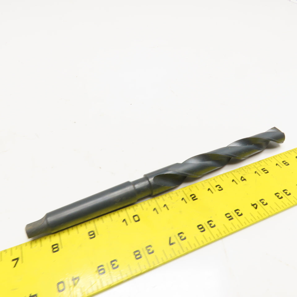 Eclipse 19mm Dia. 2 Flute Twist Drill Morse Taper 2 Shank MT2 10"OAL