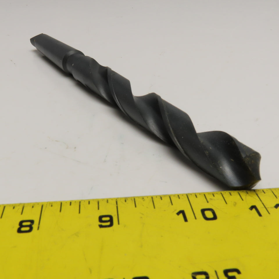 Eclipse 18mm Dia. 2 Flute Twist Drill Morse Taper 2 Shank MT2 9-1/2"OAL