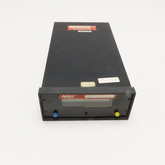 Max Machinery 156-105 Tachometer Panel Meter 115/230V Total MM Display