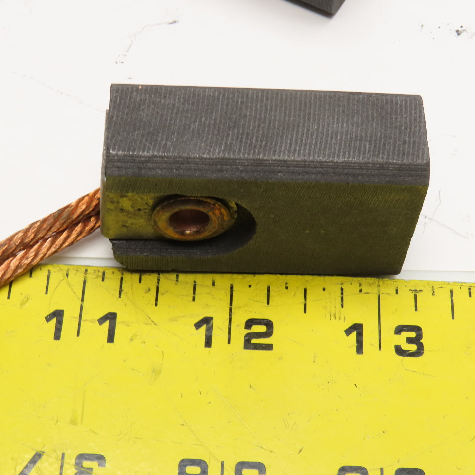 Helwig 36-12-1780 1-1/4" x 2" x 3/4" Carbon Motor Brush Lot Of 4